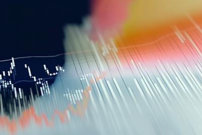 Diversified investment portfolio visualization